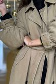 Mercer Soft Twill Trench Caramel /20 =